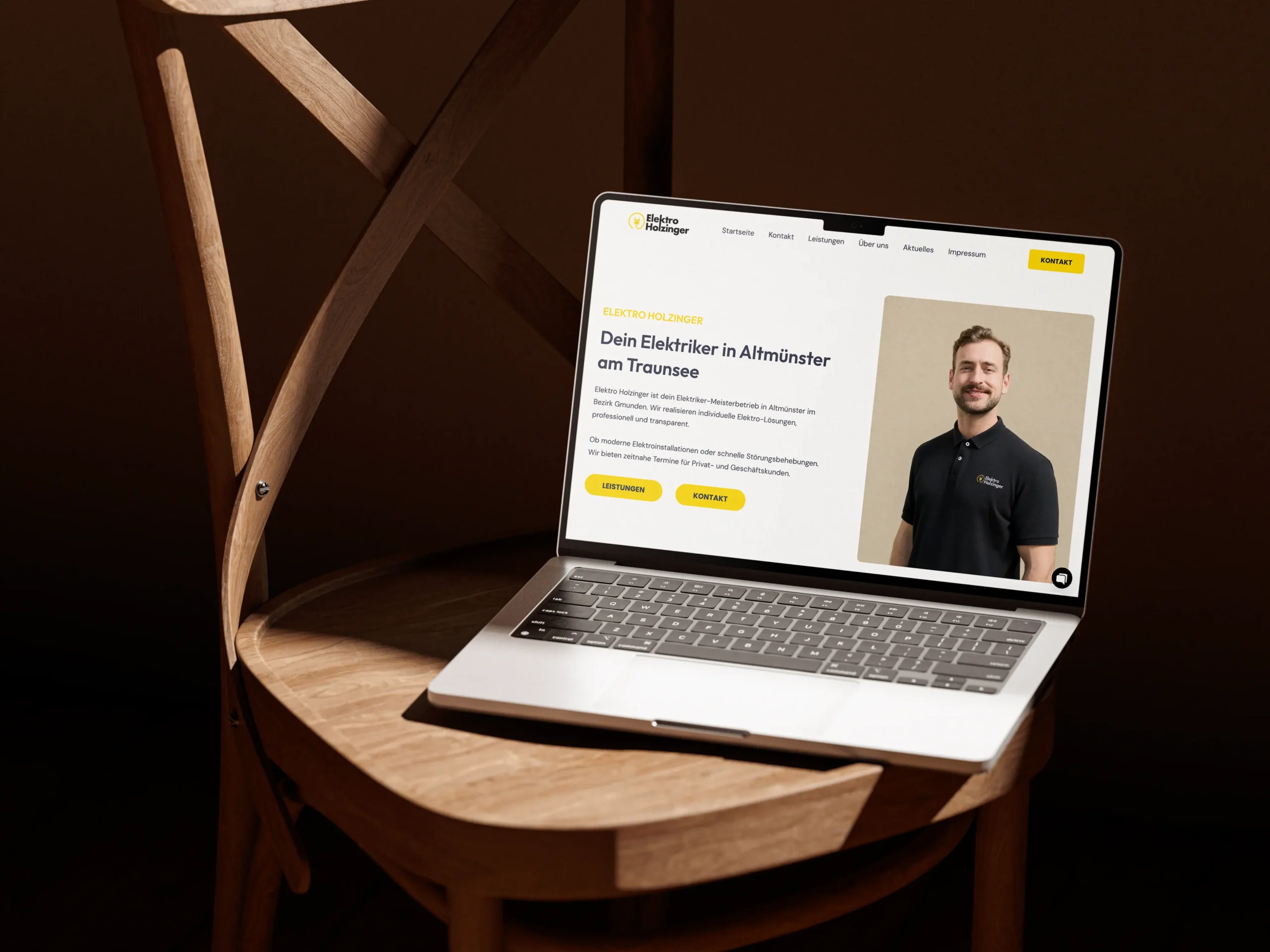 elektriker betrieb bezirk gmunden traunsee elektro holzinger website